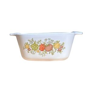 Vintage Corning ware Floral Design Baking Dish